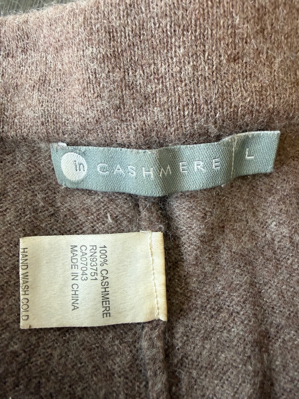 InCashmere 100% Cashmere Jogger Pant With Drawsting Waist 25622 - Picture 13 of 16